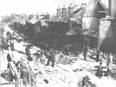 Addison Road Bomb Damage